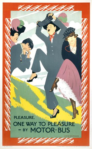 Poster, Underground Electric Railways , Pleasure