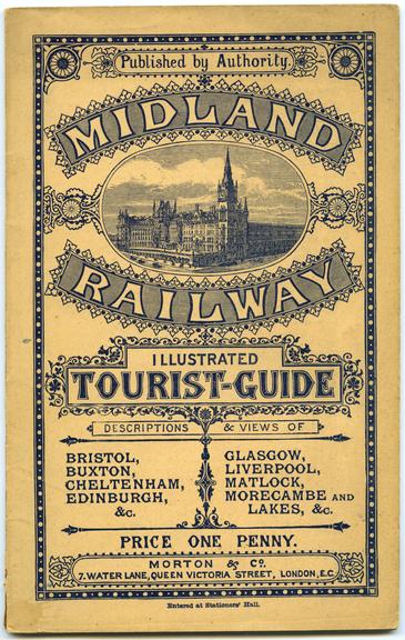 Midland Railway - Illustrated Tourist Guide; Bristol to Edinburgh