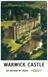 Poster, BR (WR), Warwick Castle, by Bagley