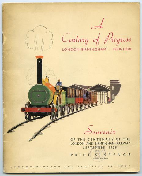 LMS guidebook – A Century of Progress, 1938 (front cover)