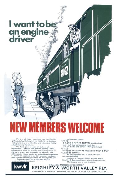 Poster, Keighley & Worth Valley Railway