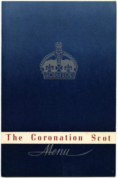 The Coronation Scot, Menu