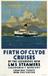 Poster, LMS, Firth of Clyde Cruises