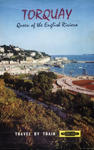 Poster, British Railways (Western Region), "Torquay"