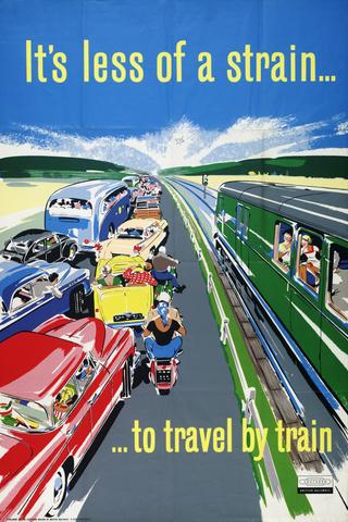its less of a strain to travel by train