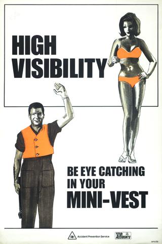 High visibility, be eye catching in your mini-vest