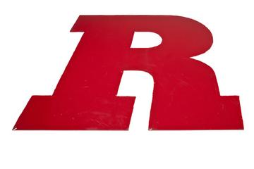 Letter R from Granada TV Building Sign