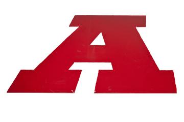 Letter A from Granada TV Building Sign