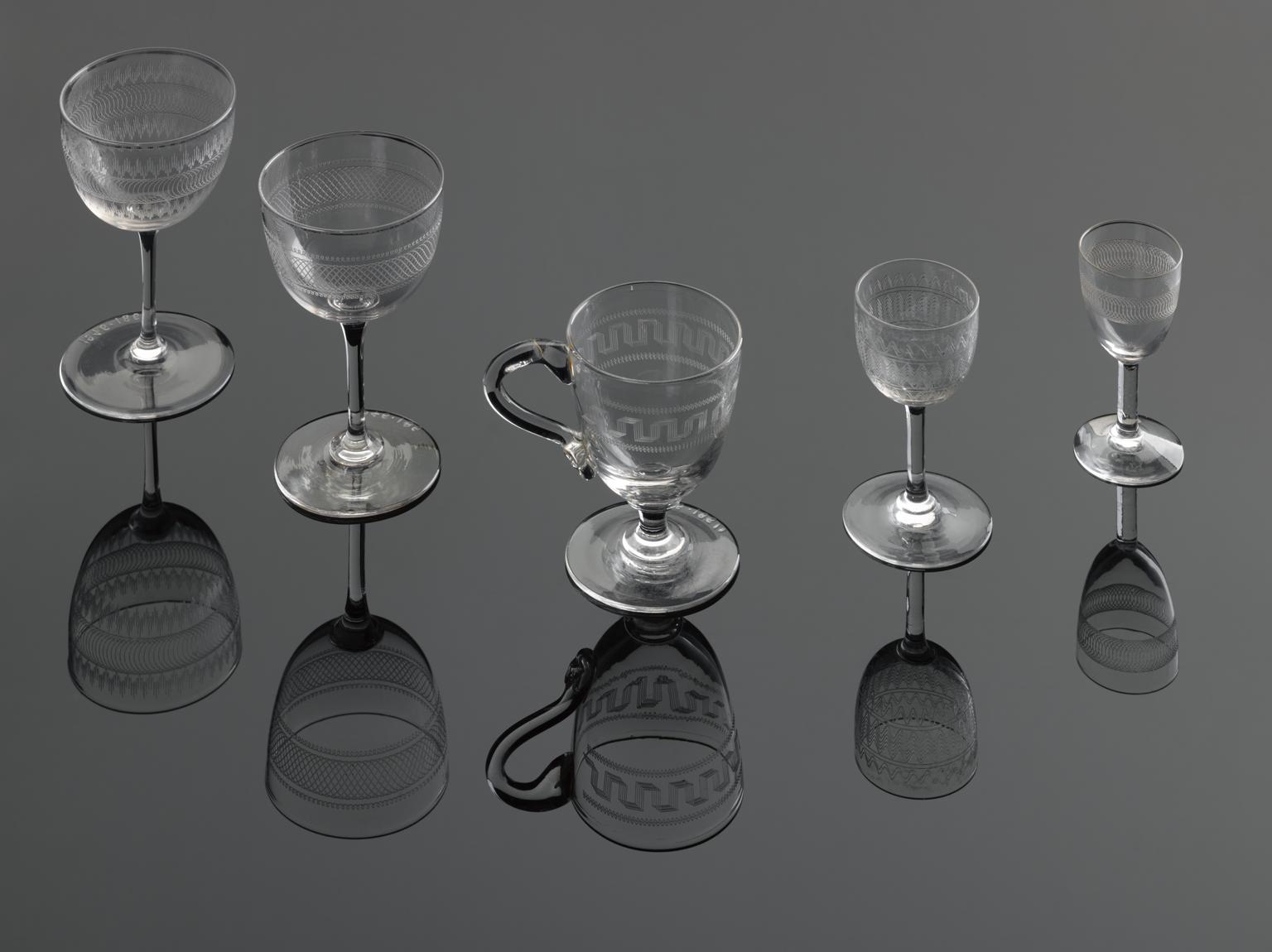 Glass Pattern Machine Original machine for etching glass with geometrical designs | Science ...