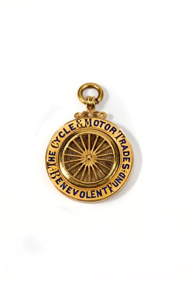 Medal from The Cycle and Motor Trades Benevolent Fund