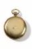 18 carat gold detached level pocket watch