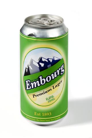 Embourg Beer Can from Channel 4's 'Shameless'