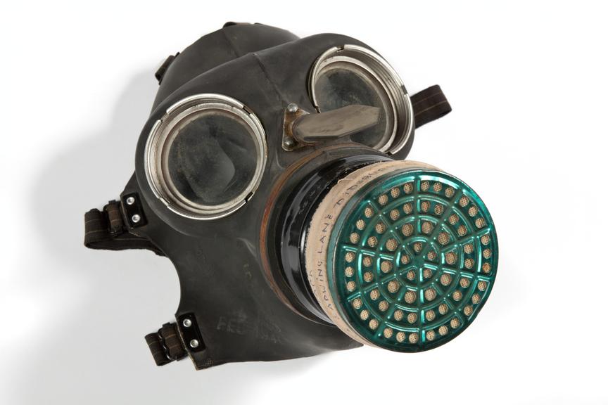 World War Two civilian duty respirator, 1940,