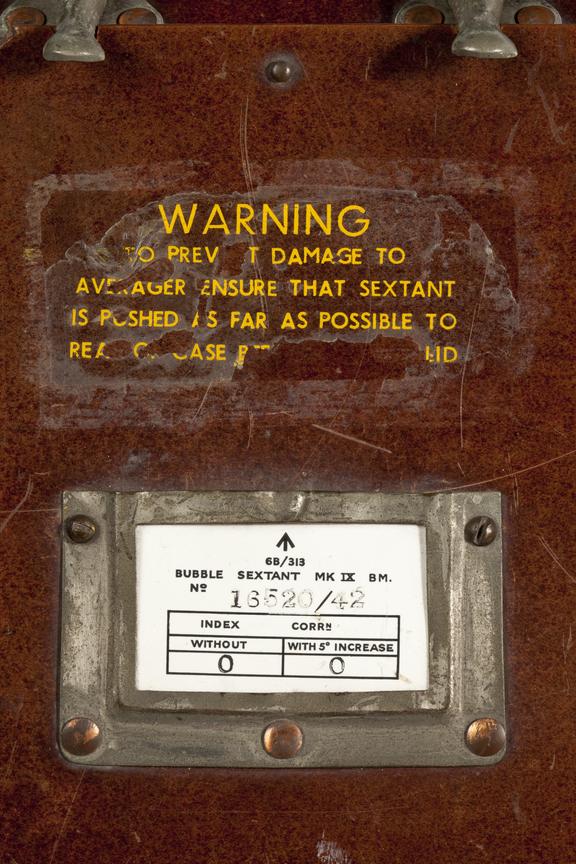 Bubble Sextant MK IX | Science Museum Group Collection