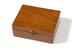 3/4 view of wooden case on a white background.