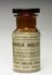 25g glass jar containing ammonium molybdate, Analytical Reagent, 1909-1950 (storage jar)