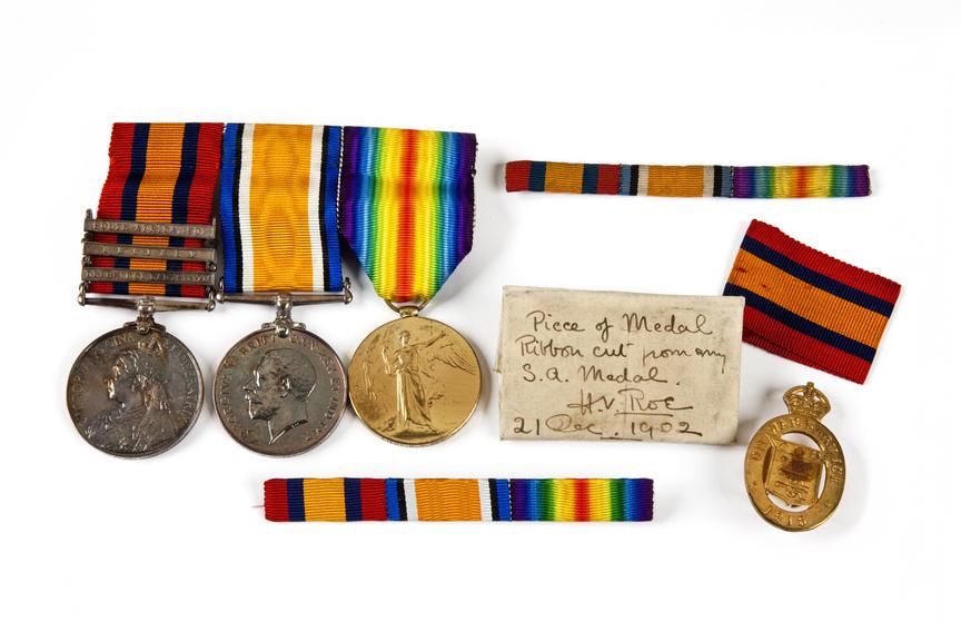 War service badge issued to HV Roe | Science Museum Group Collection