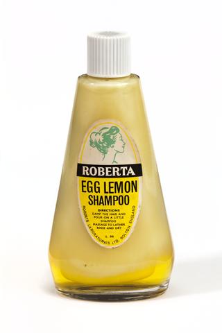 Egg Lemon Shampoo in labelled