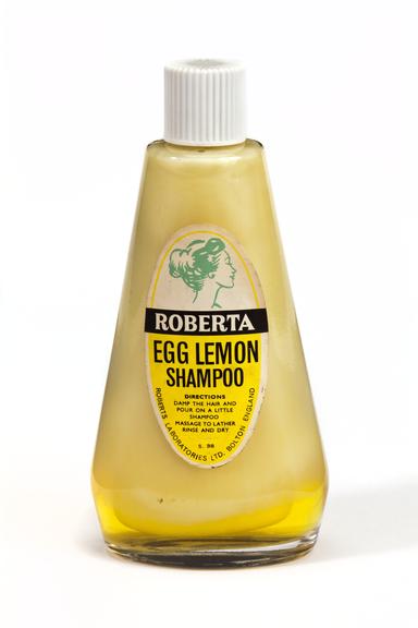 Egg Lemon Shampoo in labelled