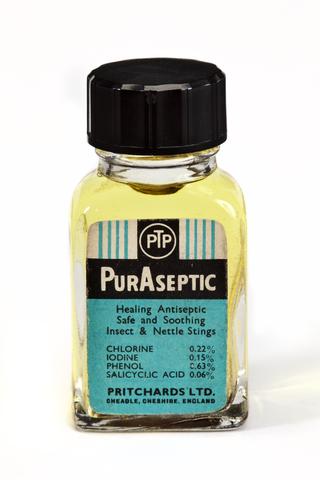 PTP Puraseptic. Small Labelled