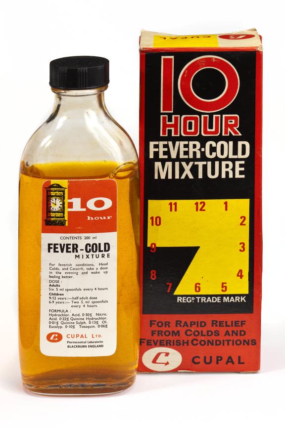 10 Hour Fever-cold Mixture with Large card box