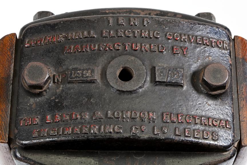 Lowrie-Hall electric current converter