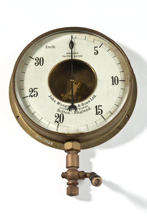 Musgrave's vacuum and pressure gauge