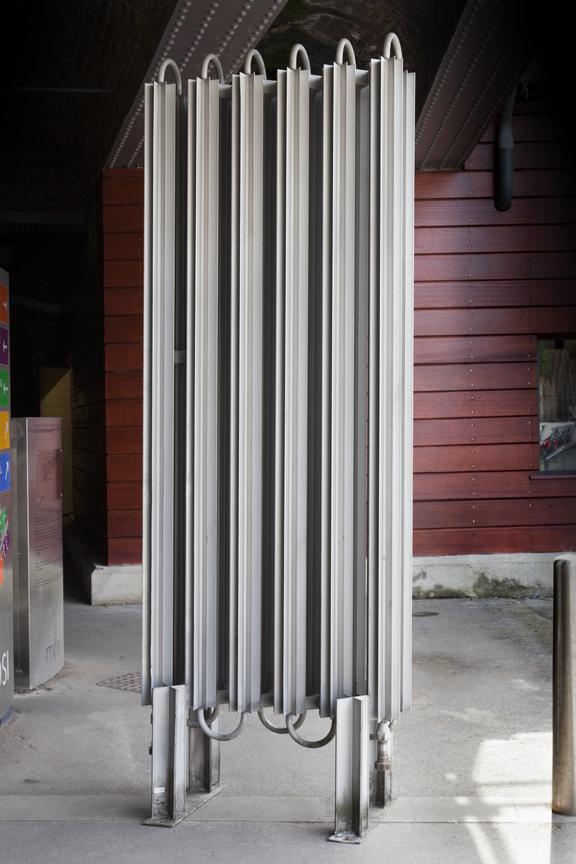 Gas-to-atmosphere heat exchanger from National Grid Partington