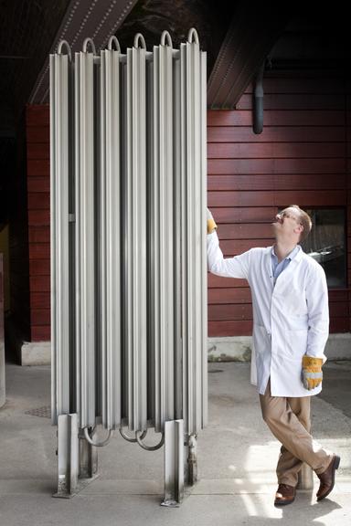 Gas-to-Atmosphere Heat Exchanger