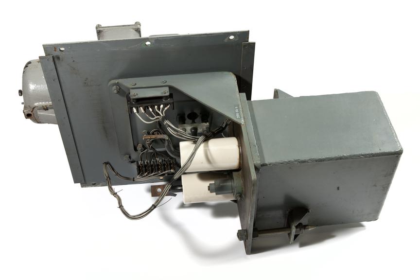 6.6kV circuit breaker from the power control room and backup generating building at National Grid Partington