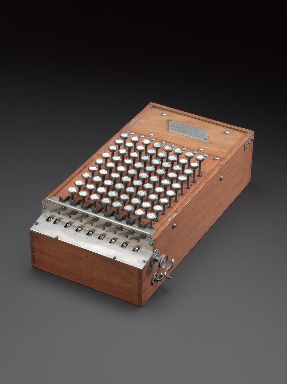 Felt and Tarrant Comptometer, 1887. | Science Museum Group Collection