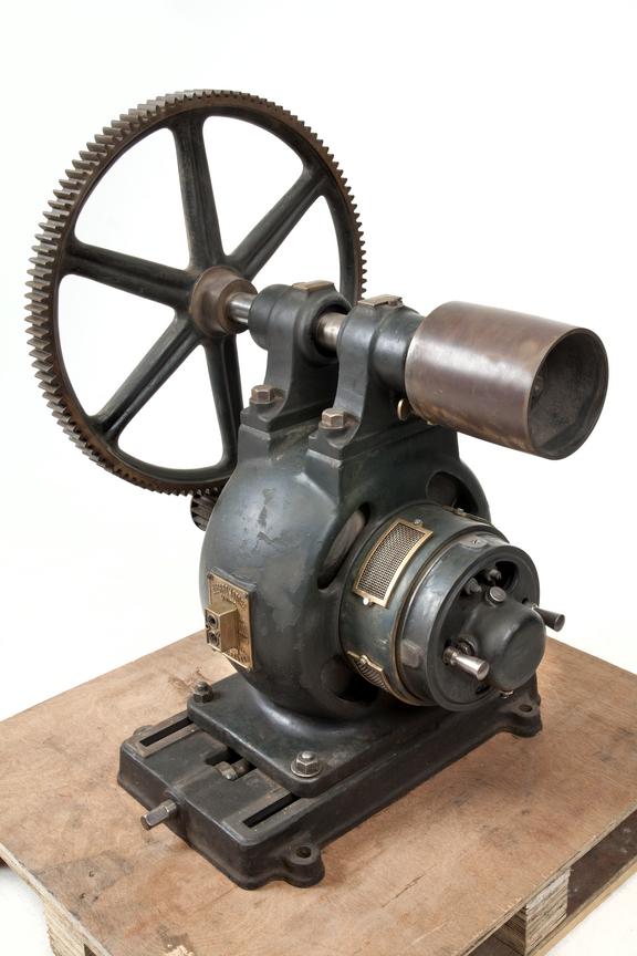 AC motor and gears by Electromotors Manchester.