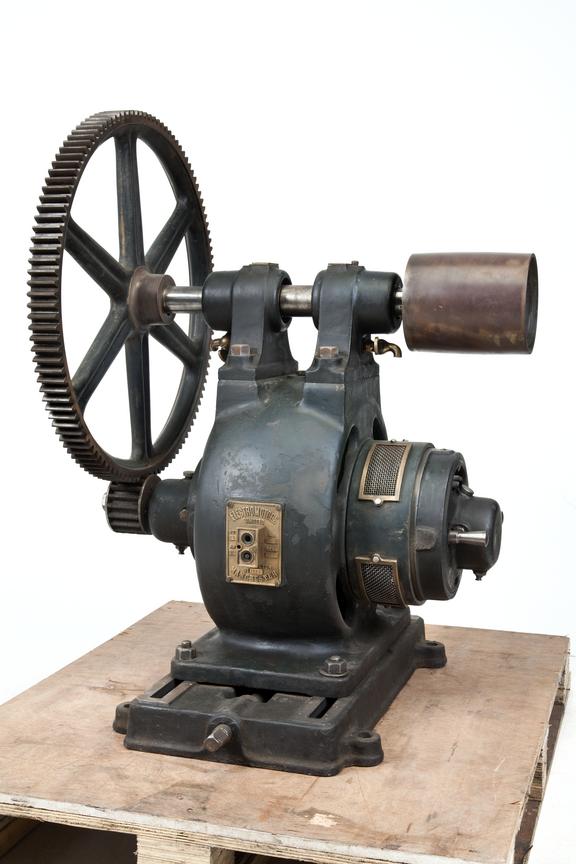 AC motor and gears by Electromotors Manchester.