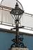 Cast-iron gas standard lamp, made by John Fletcher & Sons