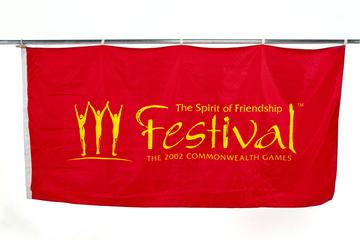 2002 Manchester Commonwealth Games banner
