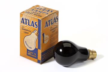 Atlas 60W blue bulb