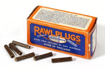 Box of 100 12x1 1/4" rawlplugs