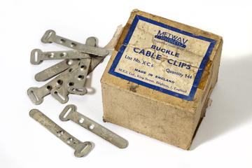 Box of 144 buckle cable clips