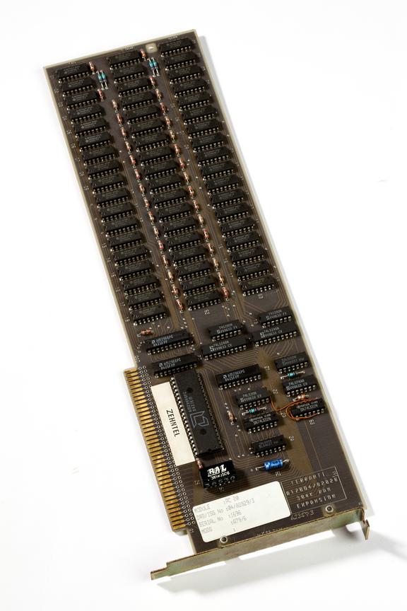 Ferranti circuit board A17804/82828 384k RAM expansion.