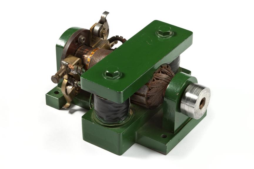 Model electric motor made usin