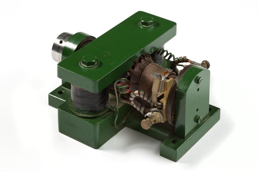 Model electric motor made usin