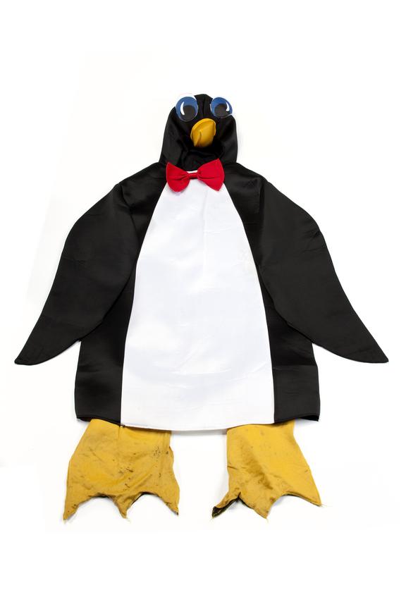 Penguin costume used by members of Icebreakers for their entry