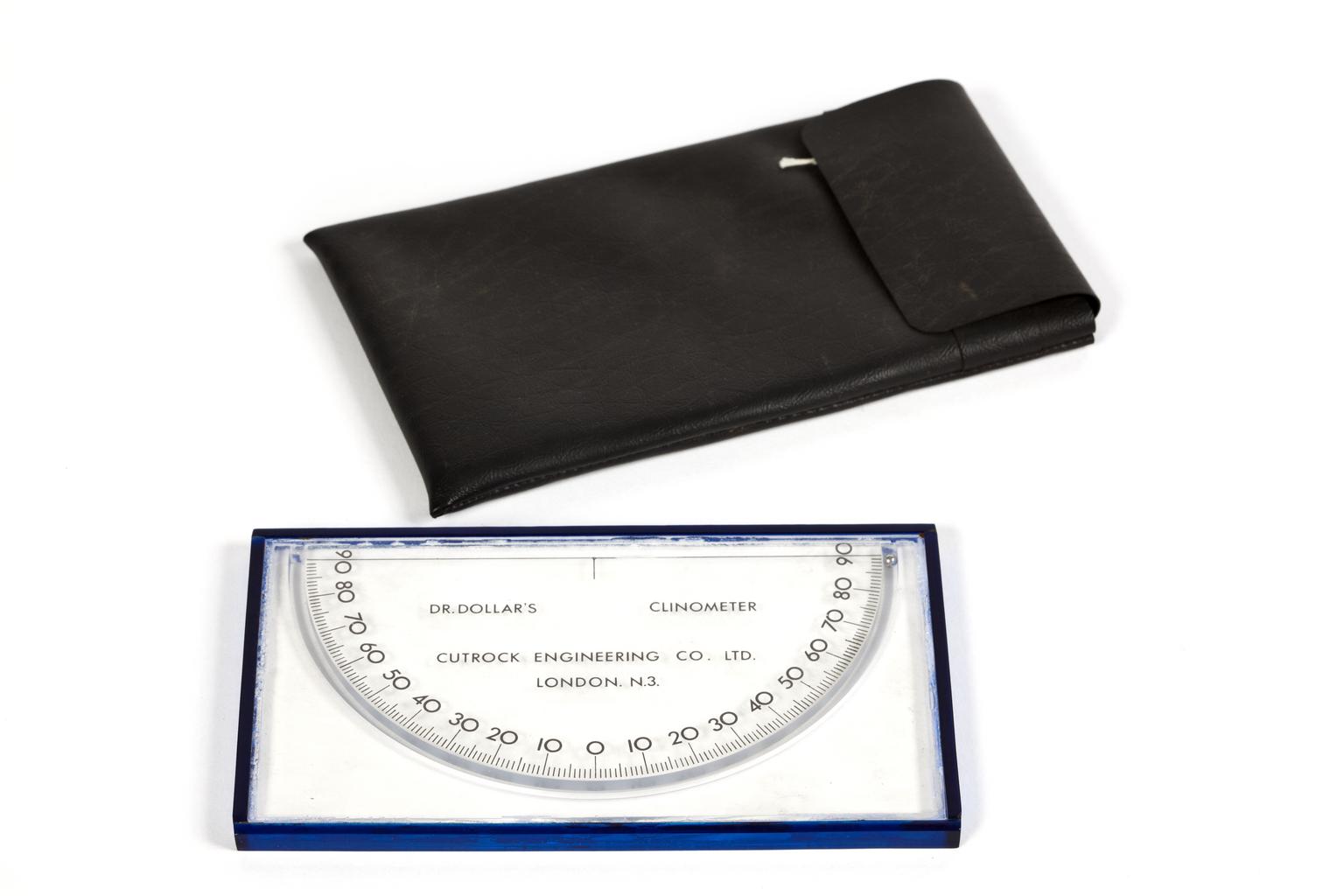 Clinometer and case | Science Museum Group Collection