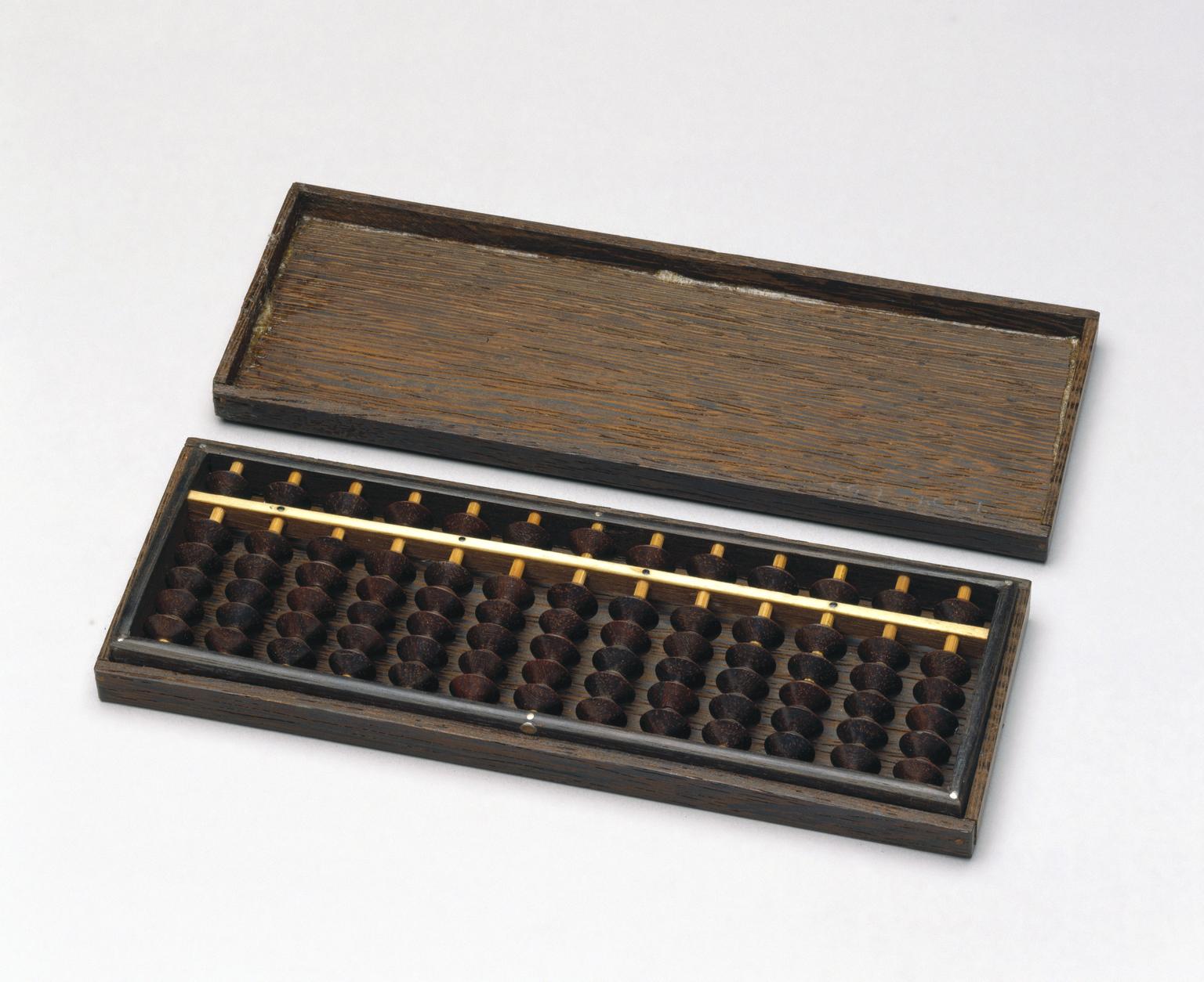 Japanese abacus, c 1900. | Science Museum Group Collection