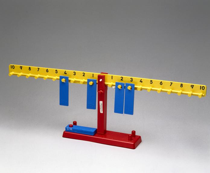 A number balance, a mathematical teaching aid, unsigned