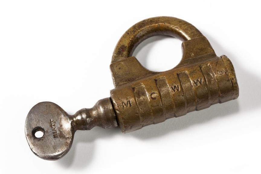 Manchester Corporation Water Works padlock