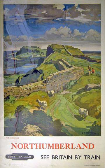 Northumberland, The Roman Wall (poster)