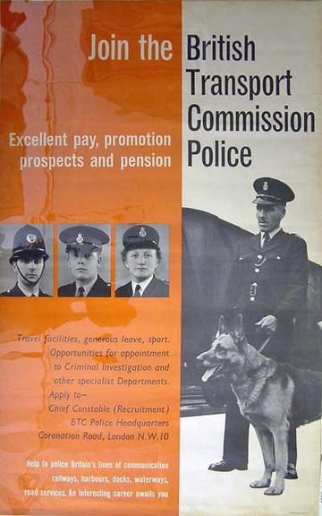 Join the British Transport Police (poster)