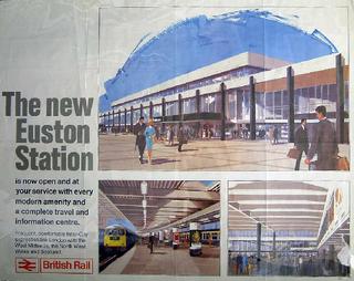 The new Euston Station