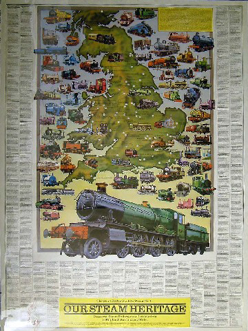 our steam heritage - great poster guide to steam no. 1